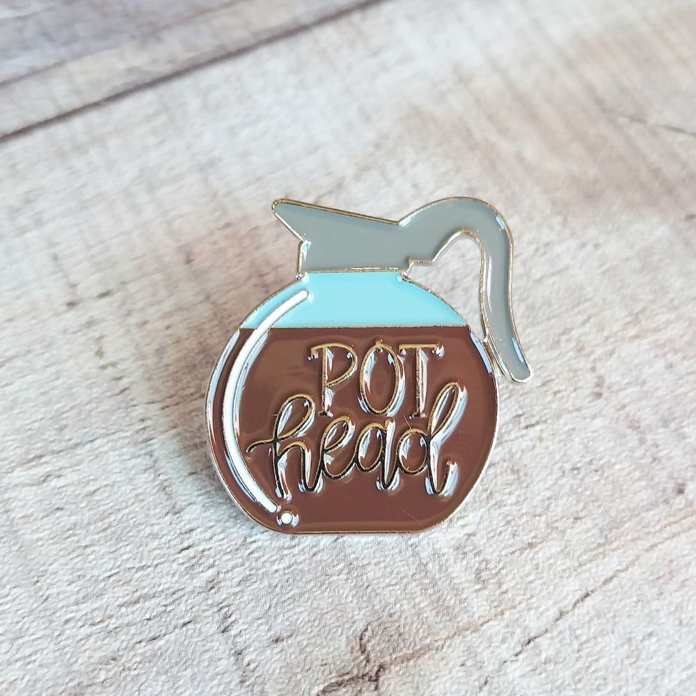Funny Coffee Pin